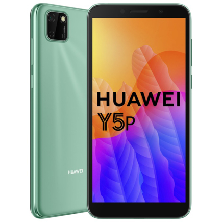 Смартфон Huawei Y5P 2 ГБ + 32 ГБ («Мятный зелёный» | Mint Green)